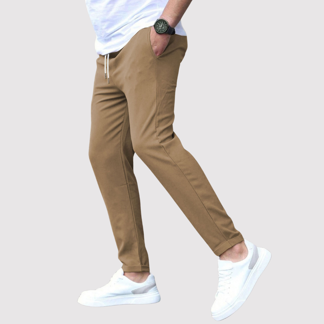 SHIKAMARU s | 편안한 스트레치 팬츠 (한정판)