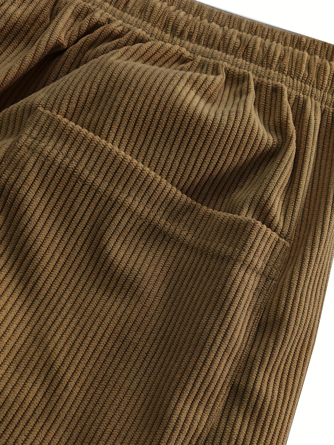 HEASOO | 드로스트링 허리 스트레이트 바지