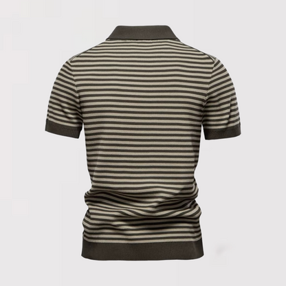 Joon-woo | 스트라이프 폴로셔츠