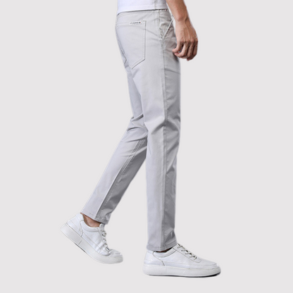 KAKUZU | 코튼 슬림핏 치노 팬츠