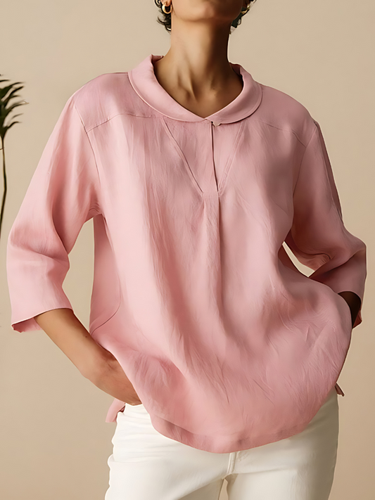헬렌 - 캐주얼 3/4 소매 셔츠