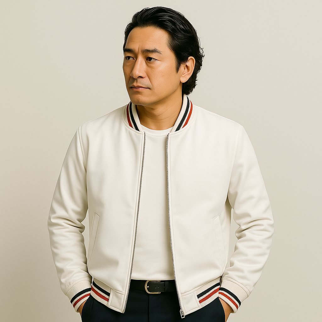 MAVERICK | 럭셔리 스트라이프 봄버