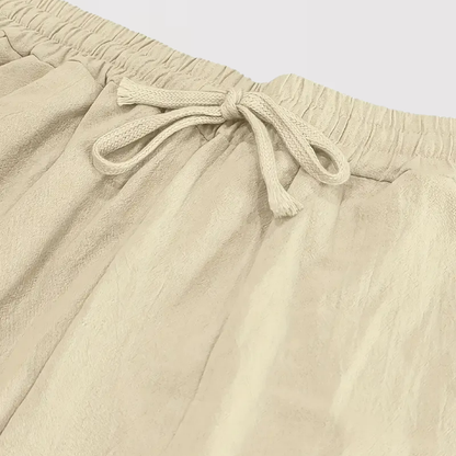 타다시 | 엘레강트 리넨 팬츠