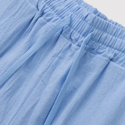 타다시 | 엘레강트 리넨 팬츠