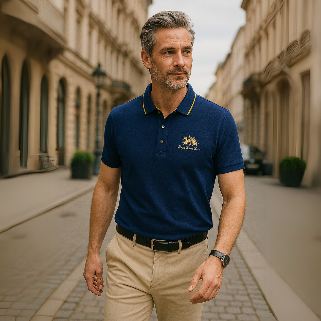 Min-ho | 고급 코튼 폴로셔츠