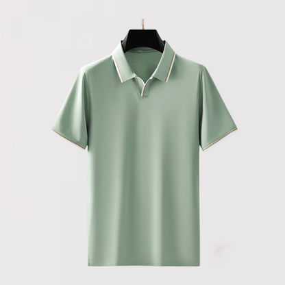 Jae-hoon | 고급 실크 폴로 셔츠