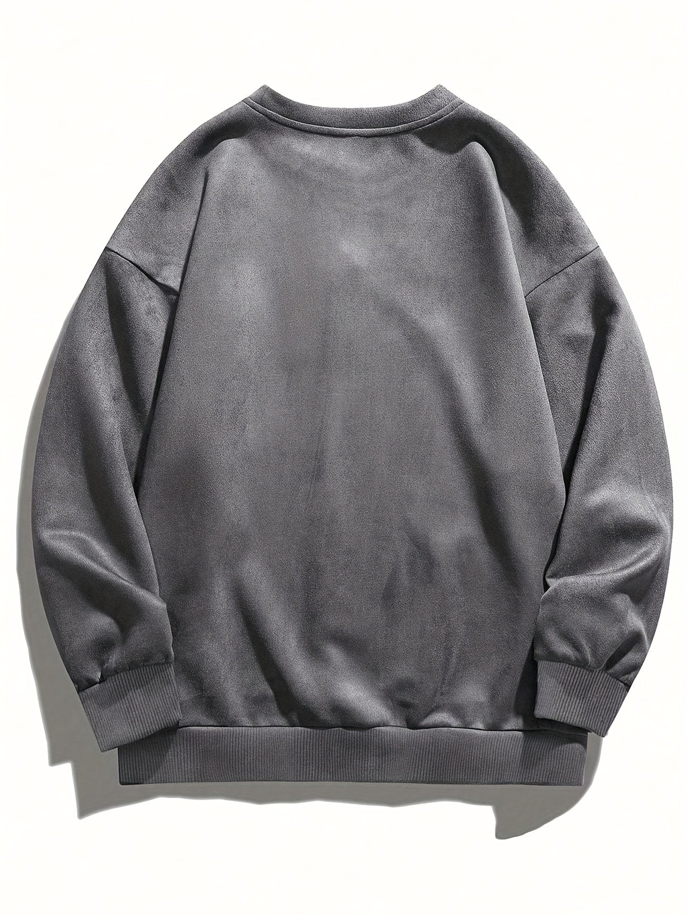 SOWHA | 라운드 넥 캐주얼 긴소매 셔츠