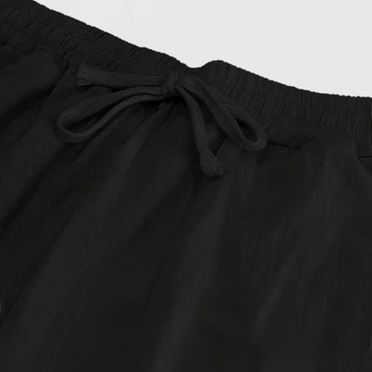 타다시 | 엘레강트 리넨 팬츠