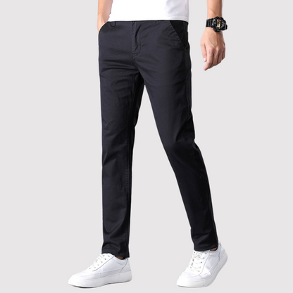 KAKUZU | 코튼 슬림핏 치노 팬츠