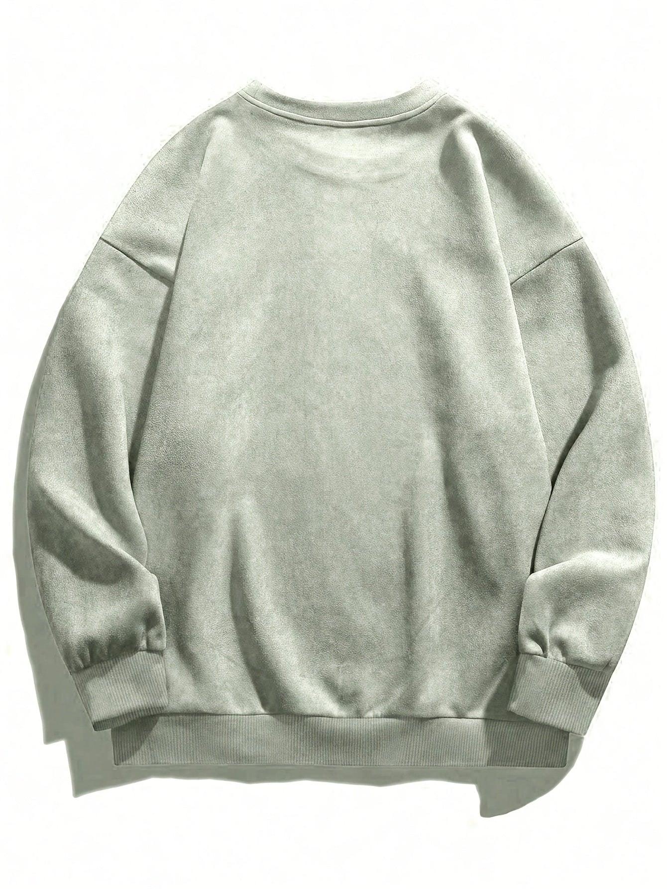 SOWHA | 라운드 넥 캐주얼 긴소매 셔츠