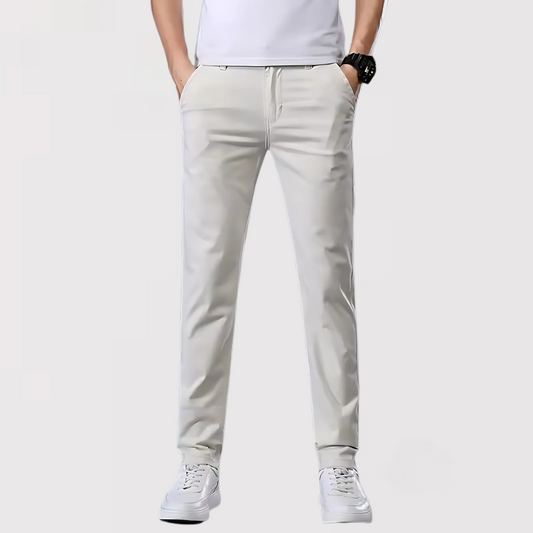 KAKUZU | 코튼 슬림핏 치노 팬츠