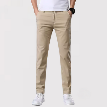 KAKUZU | 코튼 슬림핏 치노 팬츠