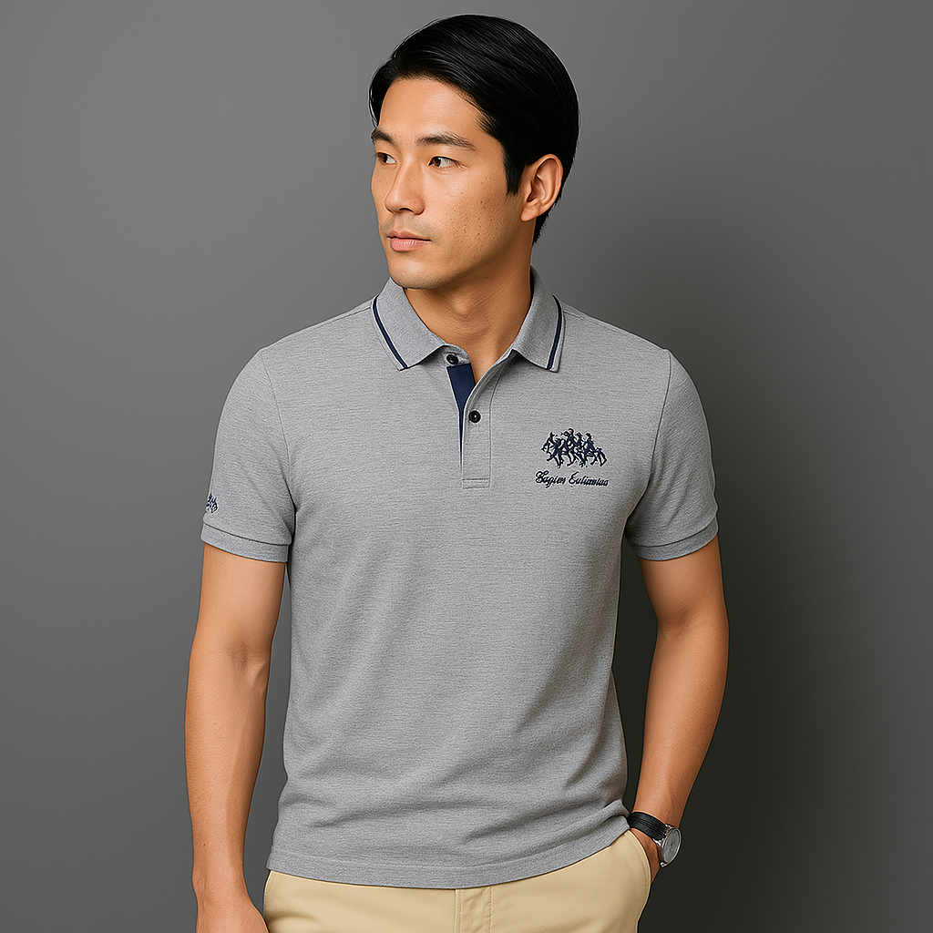 Min-ho | 고급 코튼 폴로셔츠
