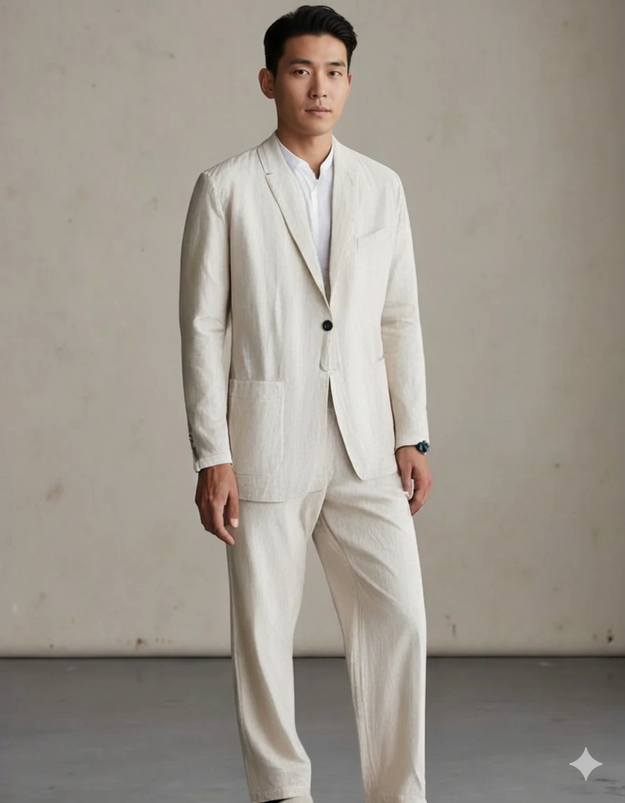 BINYEO | 우아한 리넨 세트