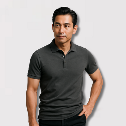 Hyun-woo | 워시 가공 고급 폴로 셔츠