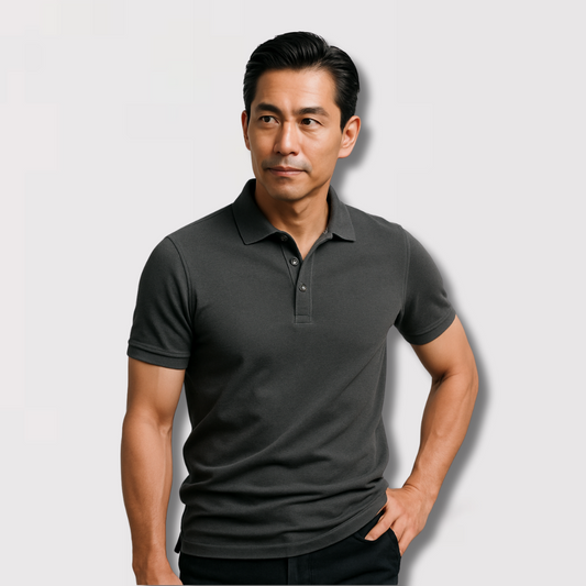 Hyun-woo | 워시 가공 고급 폴로 셔츠