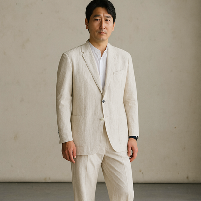 MIN-JUN | 우아한 리넨 세트